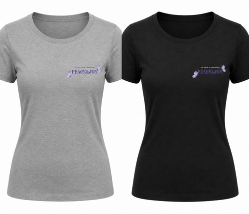 "Peace & Joy" Retro T-Shirt