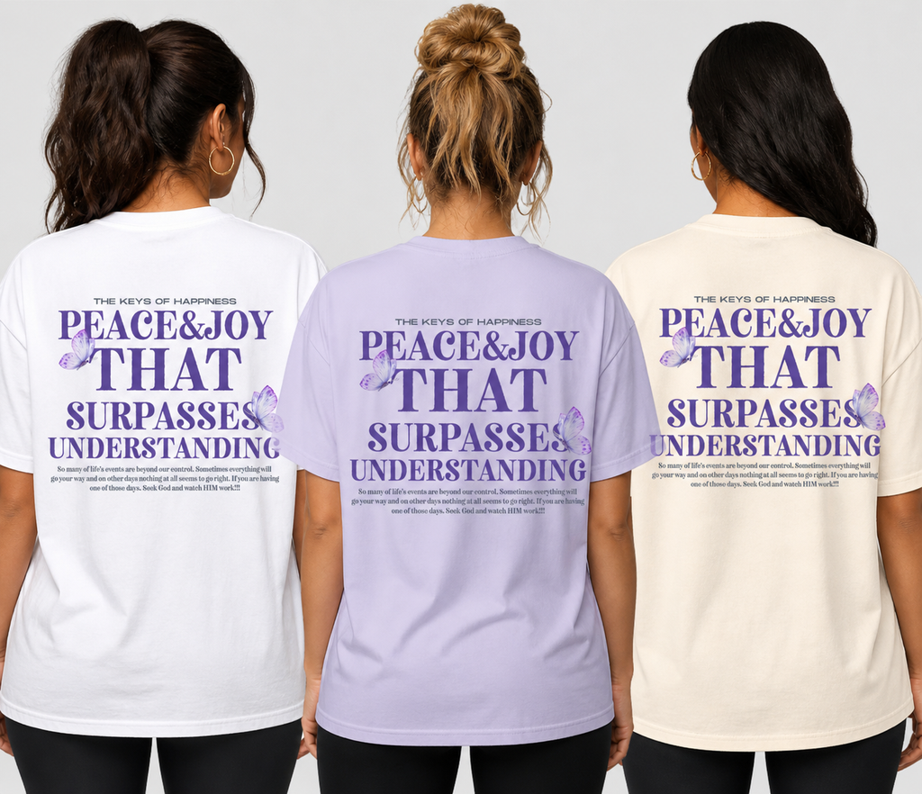 "Peace & Joy" Retro T-Shirt