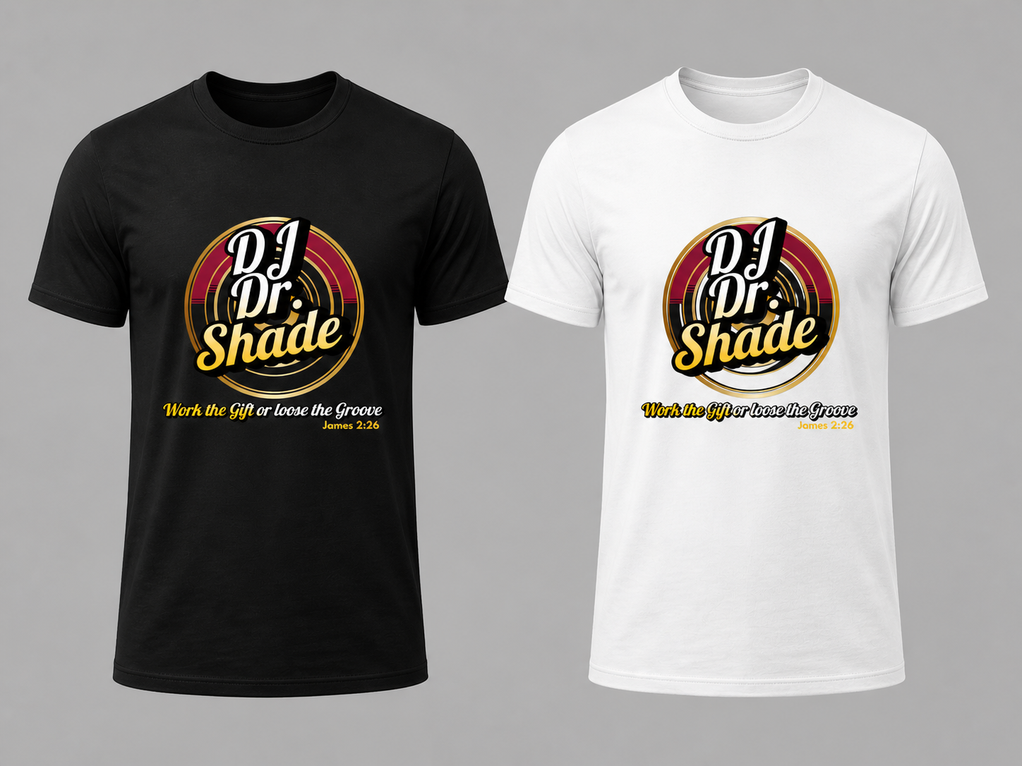 "DJ Dr Shade" Retro T-Shirt