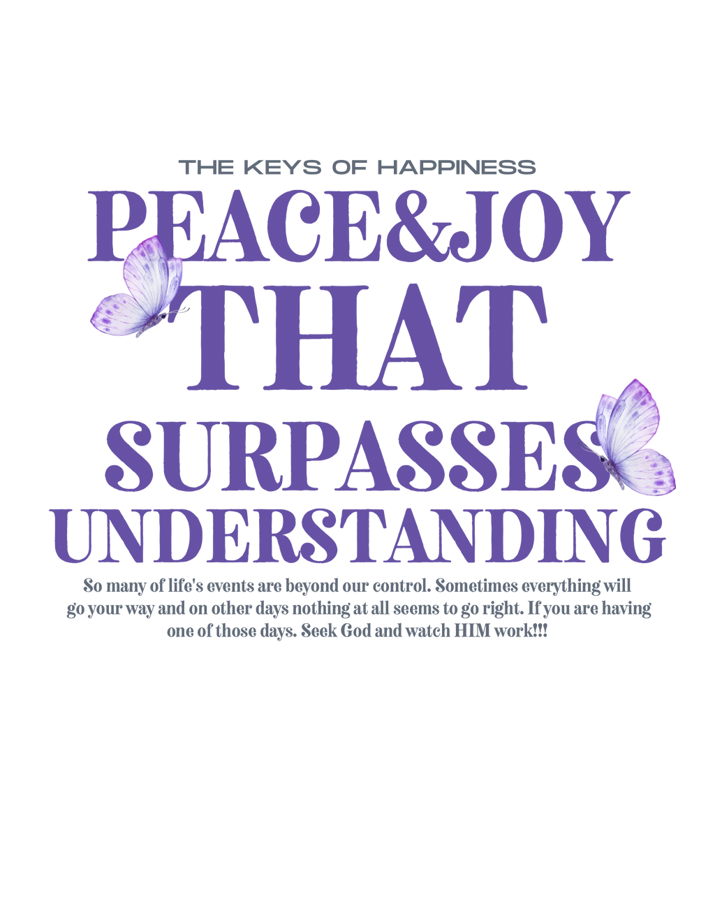 "Peace & Joy" Retro T-Shirt